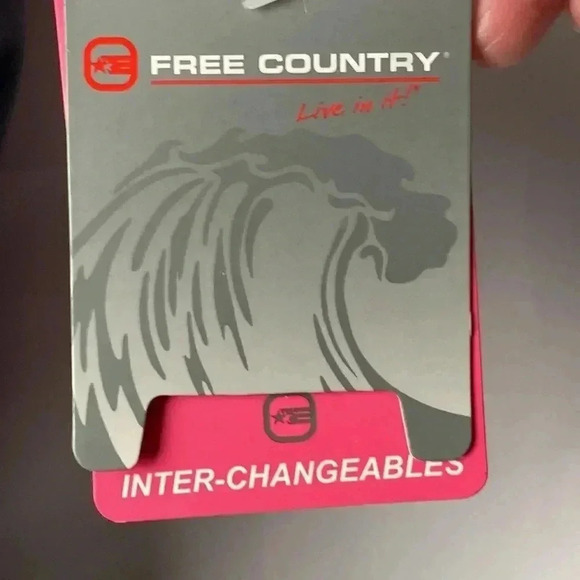 NWT FREE COUNTRY WO SIZE LARGE SWIM TOP SEAFOAM GREEN GRAY PADDED BRA ADJ STRAPS - Picture 3 of 12